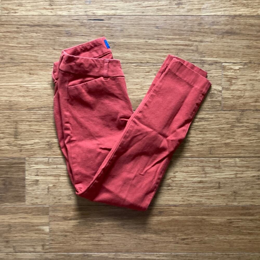 Old Navy Orange Stretch Pixie Pants, Size 0